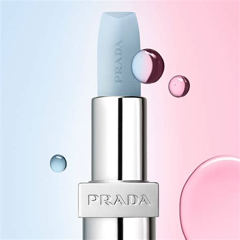 prada astral pink lip balm|astral pink blushing care lip balm.